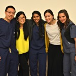 The Winning Team – from Queen’s! Left to Right: Jason Kwok (Medicine), Jessica Pang (Occupational Therapy), Rajini Retnasothie (Medicine), Chloe Hudson (Clinical Psychology), Sammantha Dunseath (Nursing).
