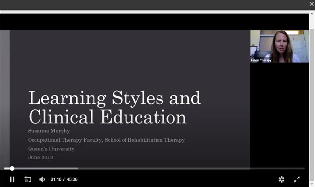 Learning Styles and Clinical Education - not working