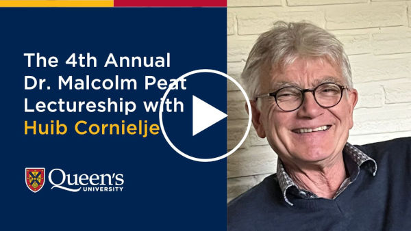 The 4th Annual Dr. Malcolm Peat Lectureship with Huib Cornielje