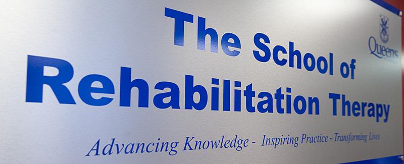 The School of Rehabilitation Therapy at Queen's University