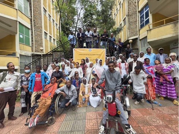 Attendees of the community validation meeting at Gondar, Ethiopia.